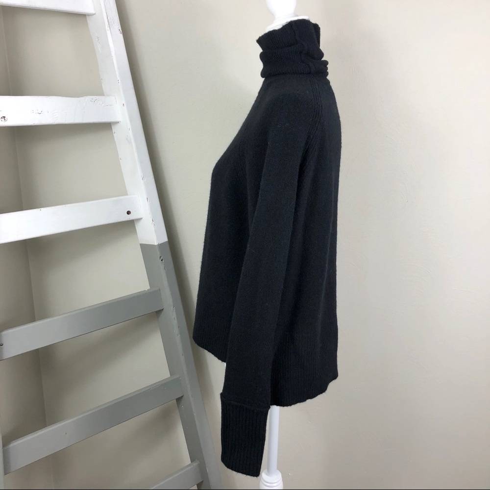 JCREW Turtleneck Sweater Raglan Wool Alpaca Blend - Picture 6 of 9